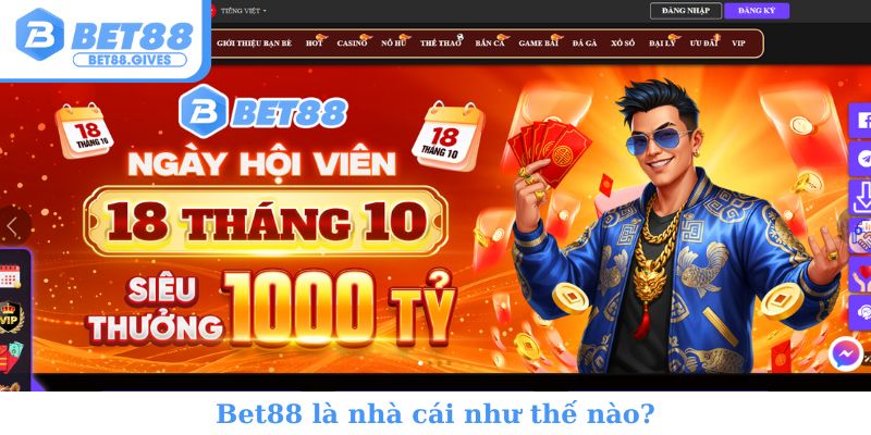 Bet88 là nhà cái như thế nào?